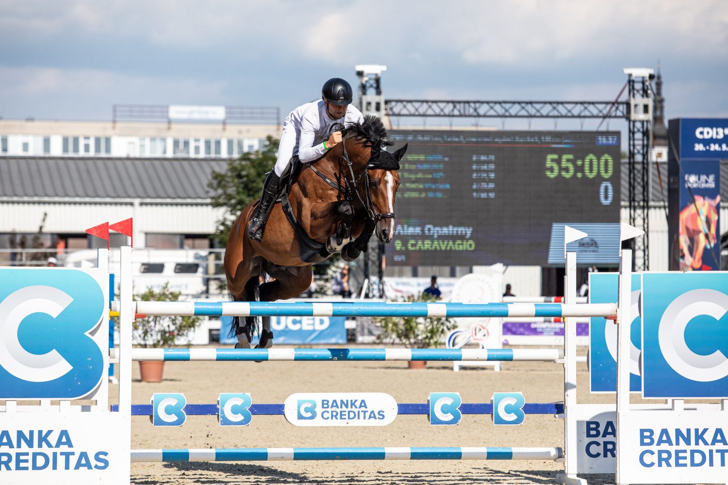 Opatrný s Caravagiem bojoval ve čtvrteční Gold Tour v Olomouci o vítězství