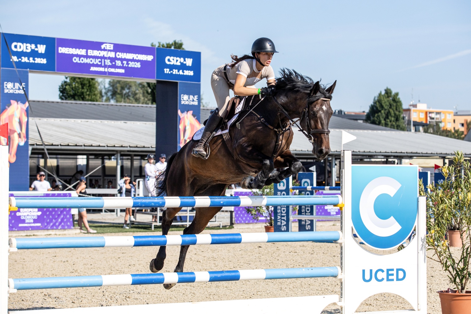 Čechům se při CSI v Olomouci daří. Natálie Očenášková v pátek vyhrála U25
